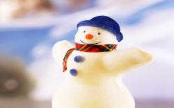 праздничный снеговик